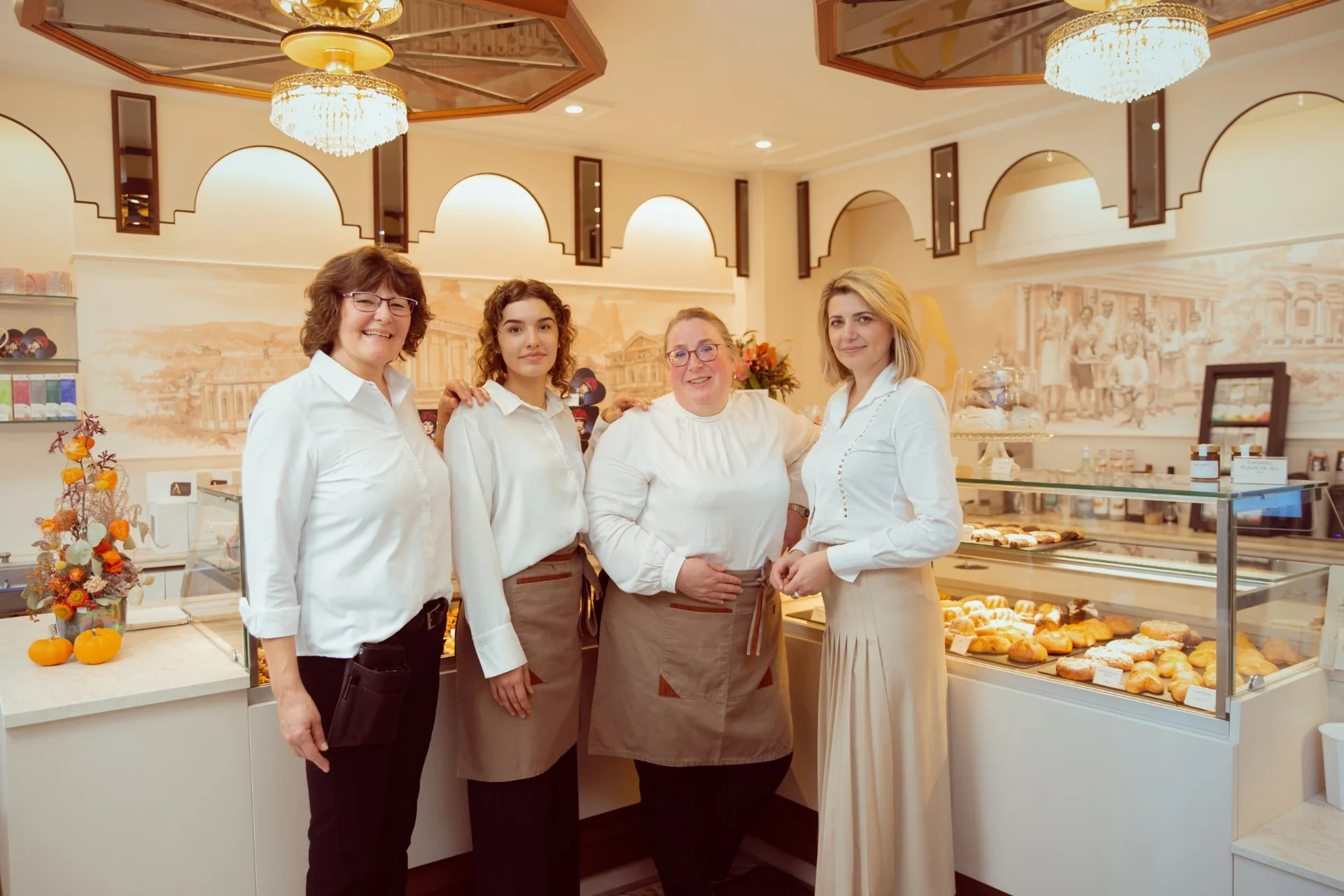 Das Team der Patisserie by Anna im Hotel Beek Baden-Baden